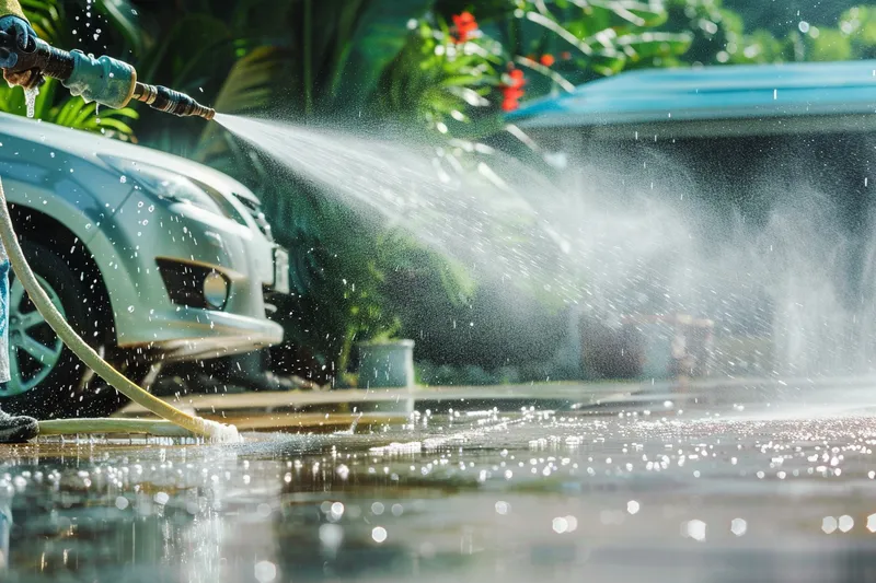 bomba de presion de agua para lavar carros