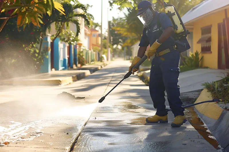 limpieza de hormigon con agua a presion