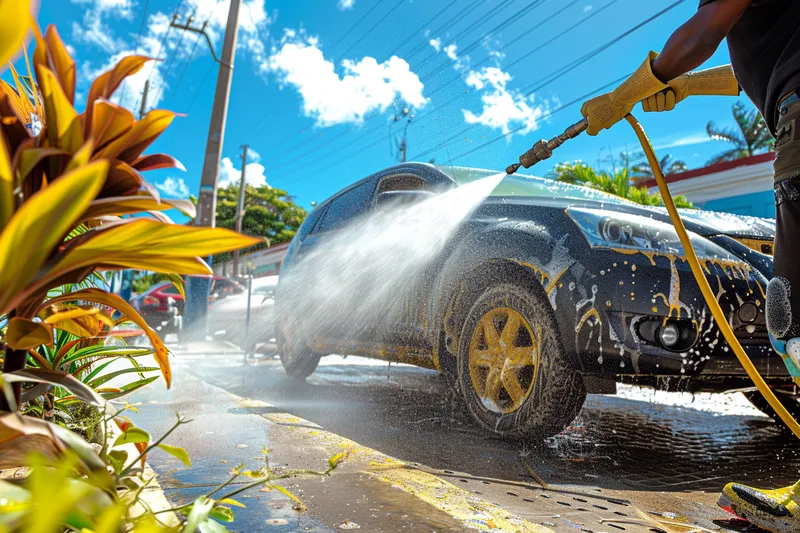 mangueras para lavar carros a presion